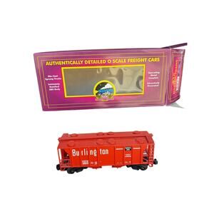 MTH Premier O Scale Burlington PS-2 Covered Hopper 20-97105 CB&Q #189312